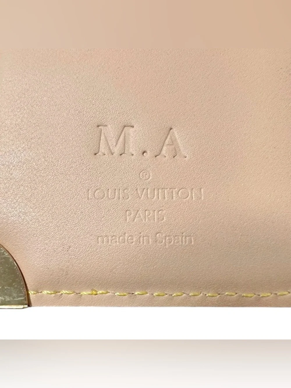 Louis Vuitton Murakami Multicolor White Leather Agenda PM w.Dust Bag & Stickers